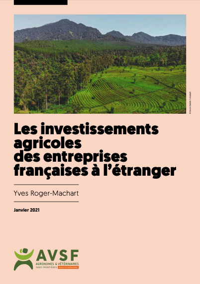 Les investissements agricoles des entreprises françaises à l'étranger