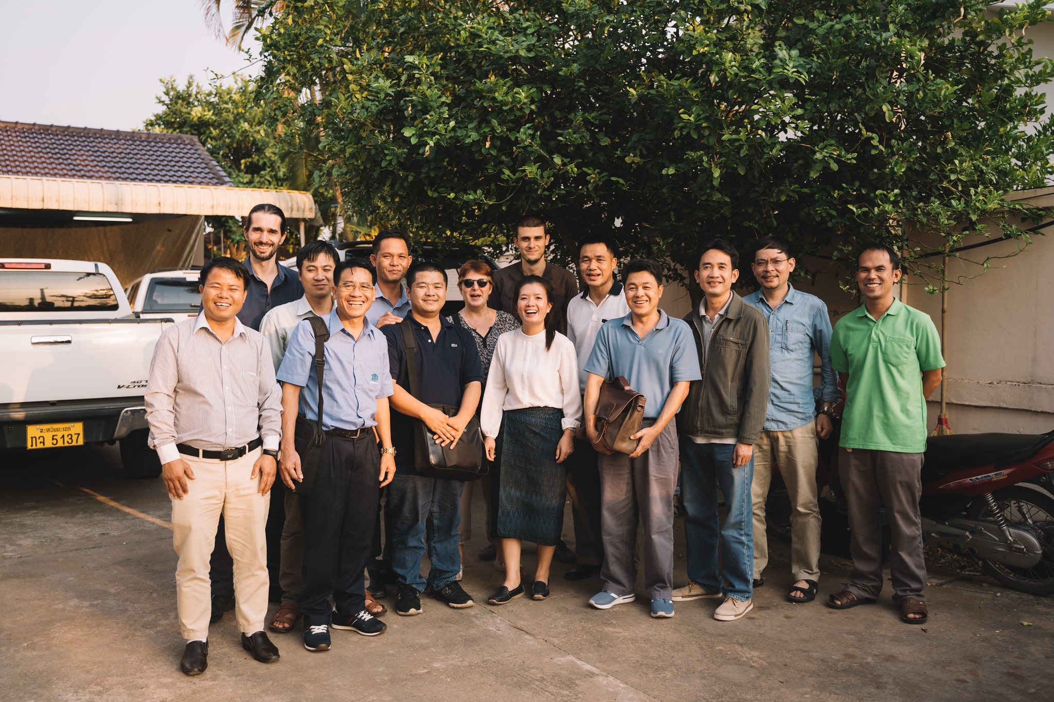 L'équipe AVSF du Laos