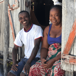 Couple de producteurs à Madagascar - Projet Tambatra