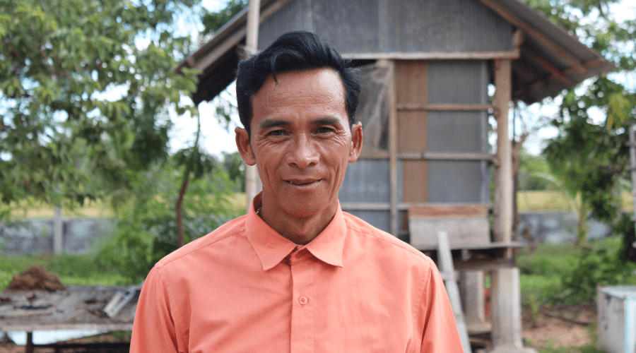 Portrait de Monsieur Bin Virak, Cambodge